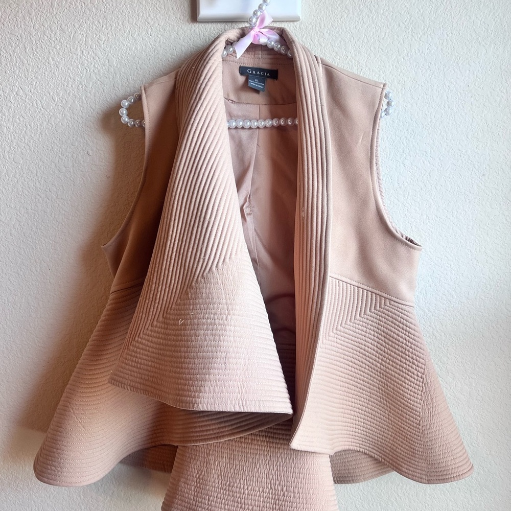 Gracia Elegant Pink Blazer